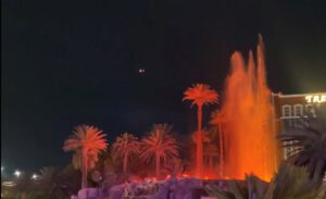 Mirage hotel vulkaan